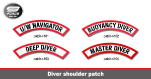 Diver shoulder patch